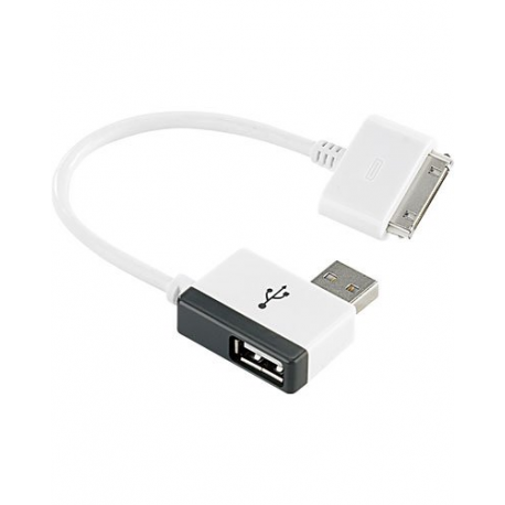 Câble Dock/USB pour Apple - avec réplicateur USB