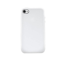 Coque de protection en silicone pour iPhone 4 / 4S - blanche