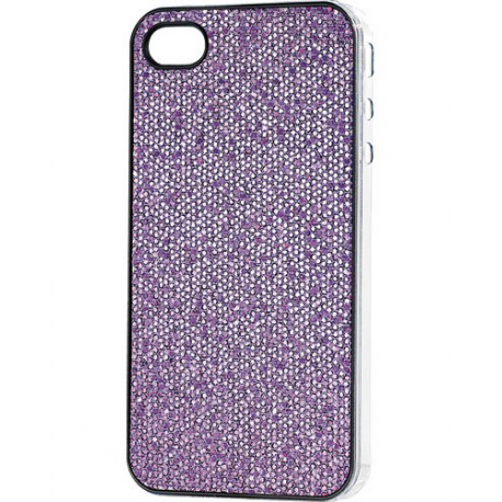 Coque de protection à paillettes pour iPhone 4/4S - Violine