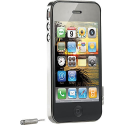 Cadre de protection en inox pour iPhone 4 / 4S - effet argent