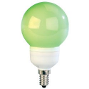 Ampoule 24 LED E14 vert