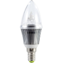 Ampoule bougie à LED - E14 - 4W - blanc chaud