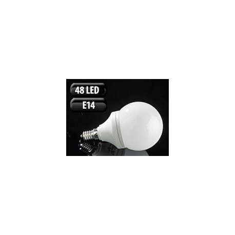 Ampoule 48 LED E14 blanc chaud