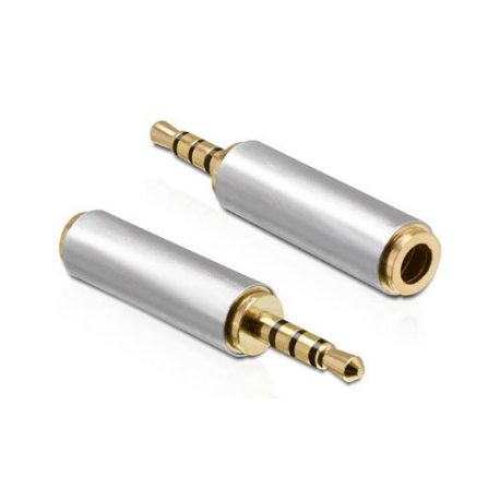 Adaptateur audio Jack 3,5 mm femelle vers Jack 2,5 mm mâle