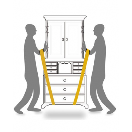 2 Sangles de levage - Longueur 4m