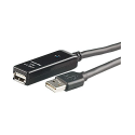 Rallonge USB 2.0 Mâle type A - Femelle type A - 15 m - 7links