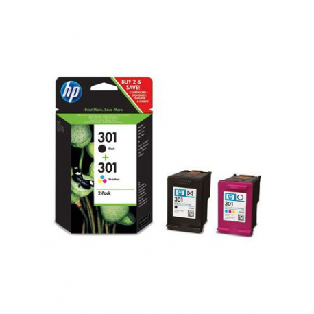 Cartouches originales HP "Cr340EE" Pack noir et couleur