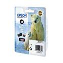 Cartouche originale Epson 26 Noir Photo (Ours Polaire) XL