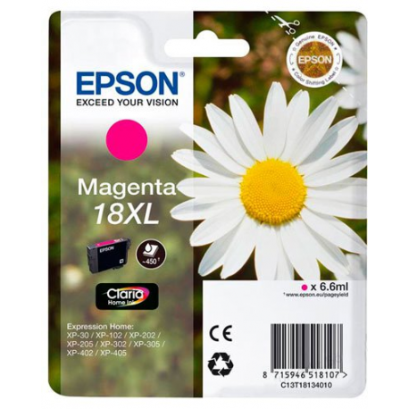 Cartouche originale Epson "T181340" magenta XL