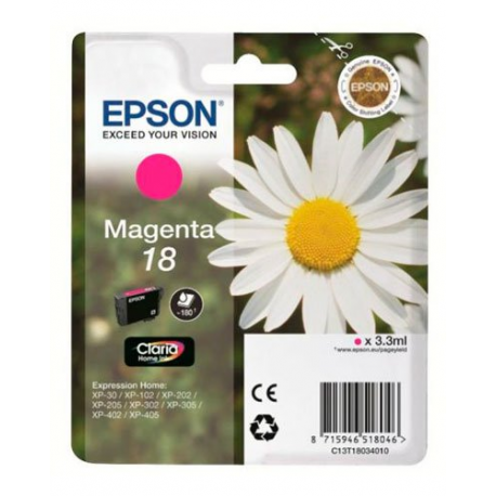 Cartouche originale Epson "T180340" magenta