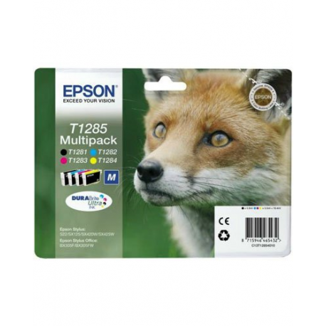 Cartouches originales Epson "T128540" Pack couleur + noir