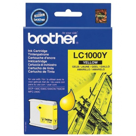 Cartouche originale Brother "LC1000Y"