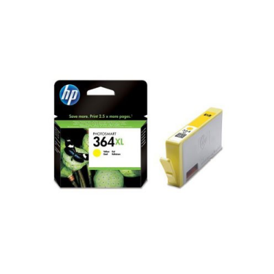 Cartouche originale HP "Cb325EE" N°364 jaune XL