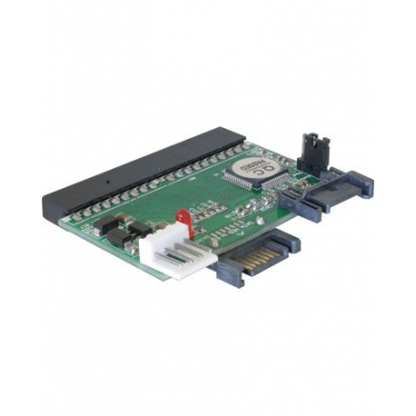 Connecteur avec prise IDE 40 broches vers 2 SATA 7 broches - DeLock N°61664