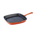 Poêle en fonte rainurée pour griller parfaitement les steaks - 26 cm