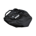 Sac de courses cabas pour chariot en toile noir