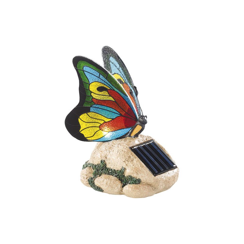 Stick Lumière solaire LED papillon pour la décoration de jardin - Chine La  lumière solaire, énergie solaire