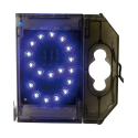 Chiffre lumineuse LED Nombre - Signalisation - ''9'' bleu