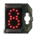 Chiffre lumineuse LED Nombre - Signalisation - ''8'' rouge