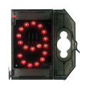 Chiffre lumineuse LED Nombre - Signalisation - ''9'' rouge