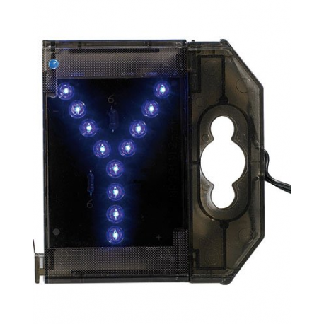 Lettre lumineuse LED - Signalisation - Y bleu