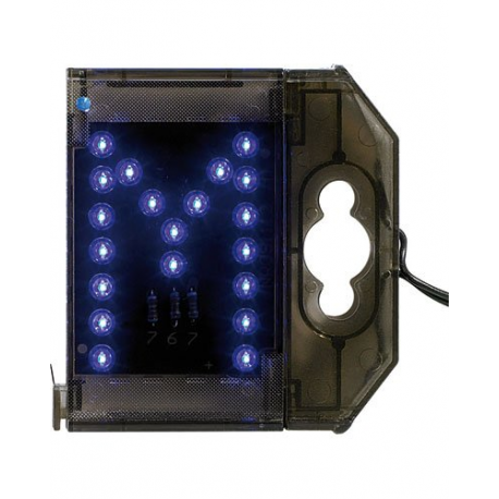 Lettre lumineuse LED - Signalisation - M bleu