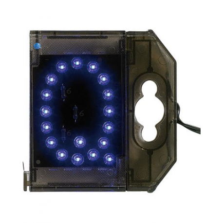 Lettre lumineuse LED - Signalisation - Q bleu