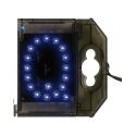 Lettre lumineuse LED - Signalisation - Q bleu