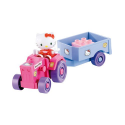 Jouet Hello Kitty - Jeu de construction Hello Kitty - Avec Tracteur + personnage