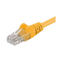 Câble réseau Cat.5e RJ45 U/UTP Jaune - 1,5 m