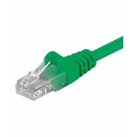 Câble réseau Cat.5e RJ45 U/UTP Vert - 1,5 m