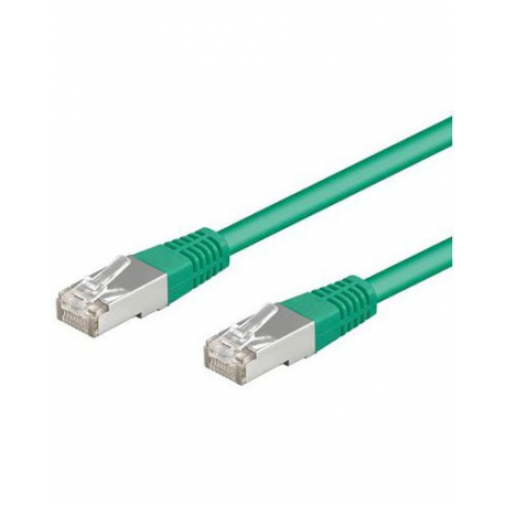 Câble réseau blindé Cat.5e RJ45 U/FTP - Vert - 3 m