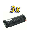 Lot de 3 Toners compatibles pour HP Laserjet 3100 / Canon LBP / Etc.