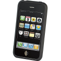 Coque de protection en silicone pour iPhone 3 / 3GS - noire