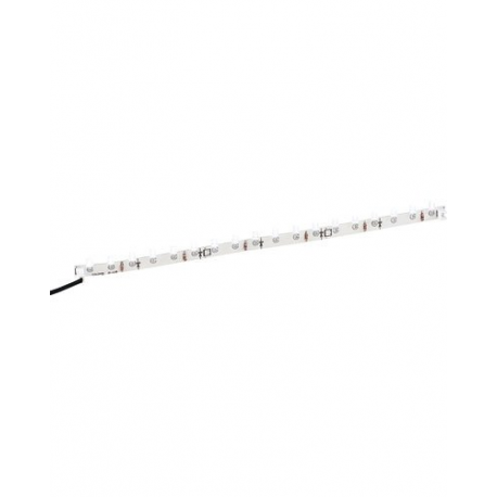 Ligne de 18 LED blanc chaud 12 V - prétroué pour fixation murale facile