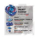 Toupie Beyblade Metal Masters - Galaxy Pegasus