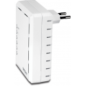 Adaptateur cpl 500 mbps 4 ports réseau