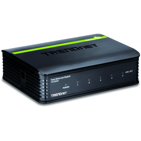 Switch 5 ports 10/100 mbps trendnet te100-s5