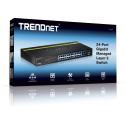 Switch gigabit 24 ports gestion layer 2 trendnet tl2-g244