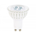 Pack 4 spots led high power à culot gu10, 5 w, 320 lm pas cher