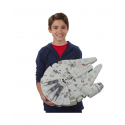 Jouet star wars : millenium falcon géant 55 cm figurines