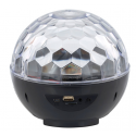 Enceinte bluetooth boule stroboscope rgb pour soirée disco