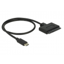 Câble adaptateur usb type c vers sata 2,5" delock 62673