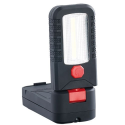 Lampe led cob de travail aimantée, alimentation par piles