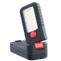 Lampe led cob de travail aimantée, alimentation par piles