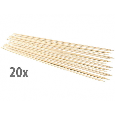 Pack de 20 bâtons en bois pour cuiseur à ufs vertical nx8568