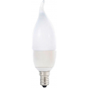 Ampoule led flamme e14, 6w, blanc chaud ou blanc, x1 ou x4