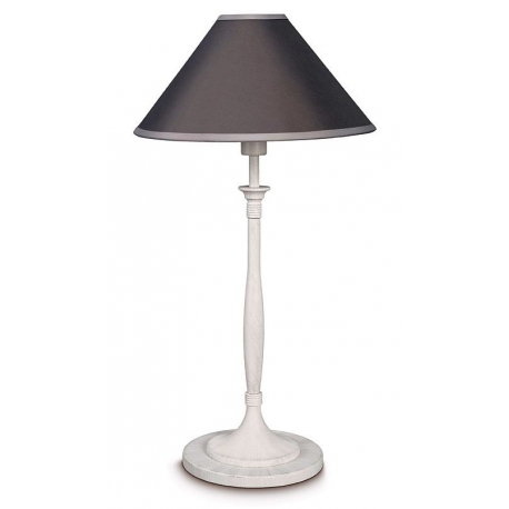 Lampe de table rétro philips instyle pied métal style bois