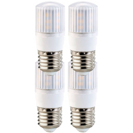 Ampoules led basse conso éclairage 360° (x4), e27, blanc