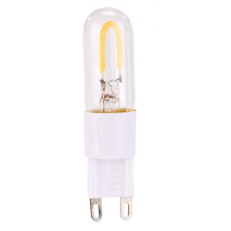 Ampoule g9 led à filament blanc 1 w / 100 lm